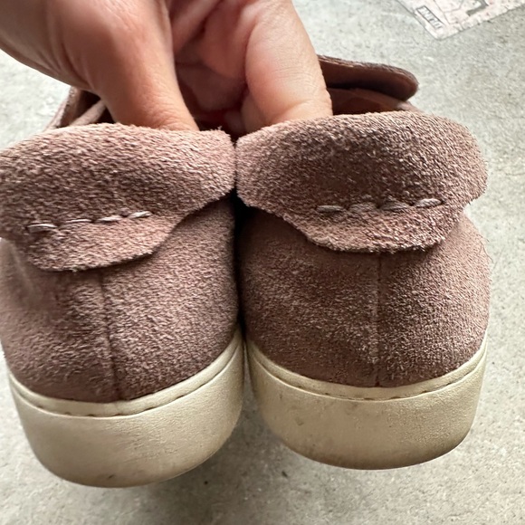 FRYE Womens Nina Suede Studded Slip-on sneaker Dusty Rose womens 10 - Picture 6 of 10